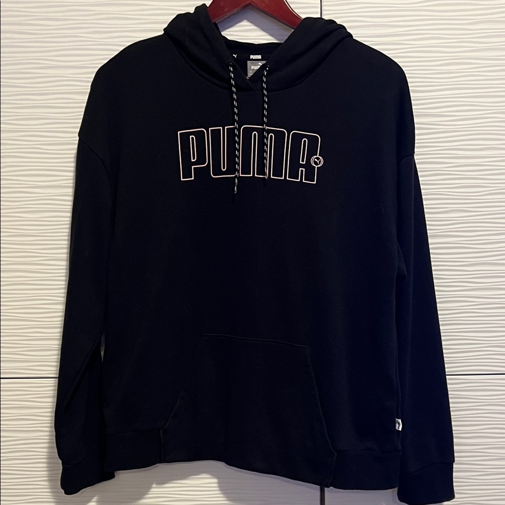PUMA Black woman Hoodie Sweater